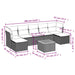 Set canapele de grădină, 8 piese, cu perne, bej, poliratan - WALTI WALTI