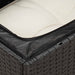 Set canapele de grădină cu perne, 10 piese, negru, poliratan - WALTI WALTI