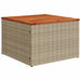 Set canapele de grădină, 11 piese, cu perne, bej, poliratan - WALTI WALTI