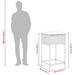 Set mobilier bar de grădină cu perne, 5 piese, maro, poliratan - WALTI WALTI