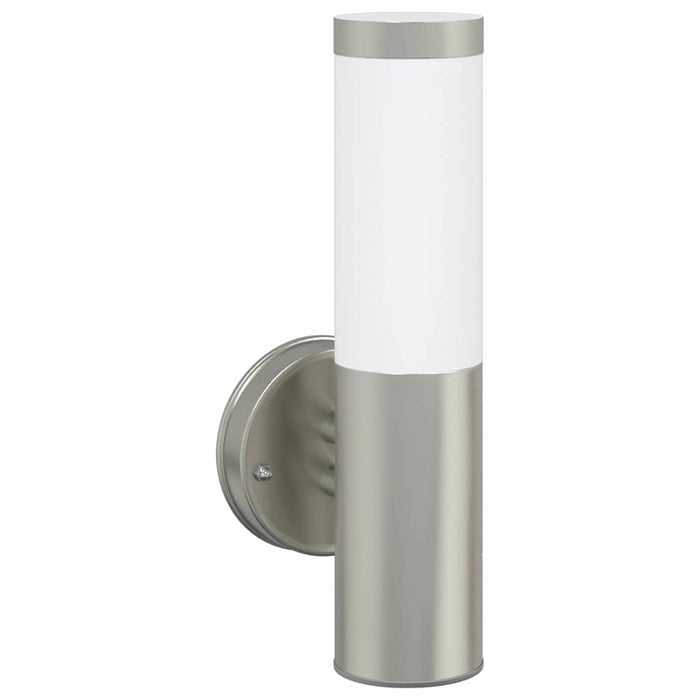 Lumină de perete pentru exterior Argintiu 15 x 7,5 x 33 cm - WALTI WALTI