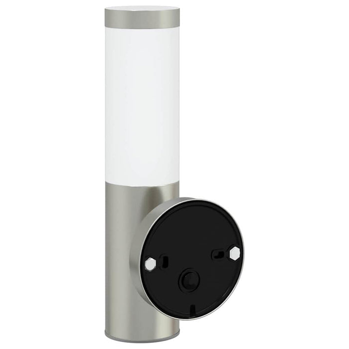Lumină de perete pentru exterior Argintiu 15 x 7,5 x 33 cm - WALTI WALTI