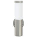 Lumină de perete pentru exterior Argintiu 15 x 7,5 x 33 cm - WALTI WALTI