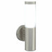 Lumină de perete pentru exterior Argintiu 15 x 7,5 x 33 cm - WALTI WALTI