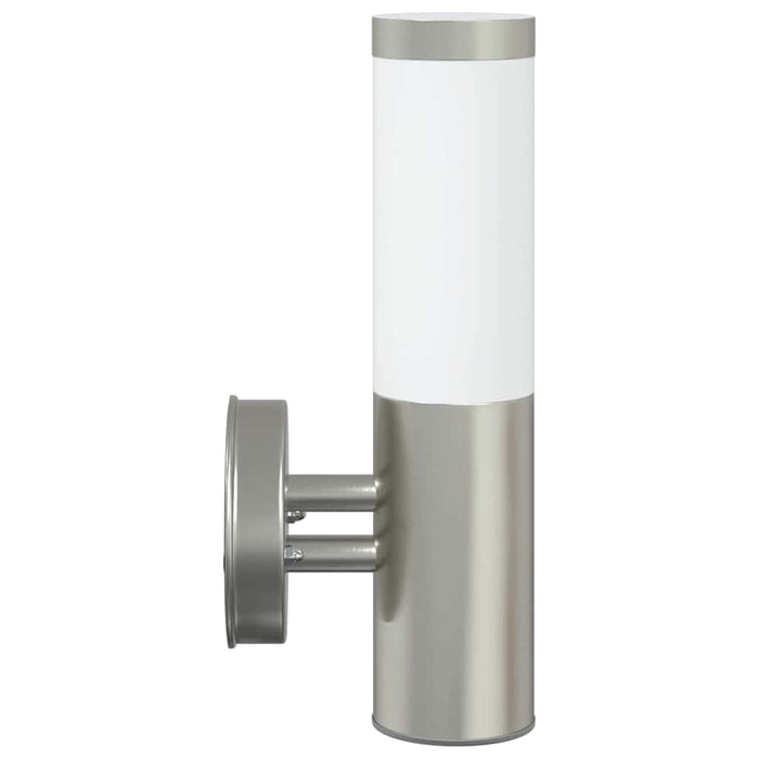Lumină de perete pentru exterior Argintiu 15 x 7,5 x 33 cm - WALTI WALTI