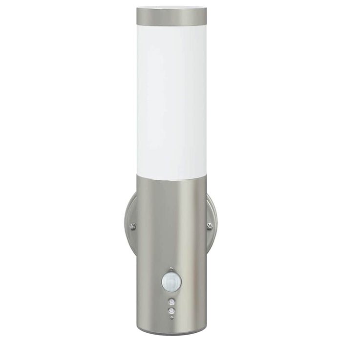 Lumină de perete pentru exterior 2 pcs Argintiu - WALTI WALTI