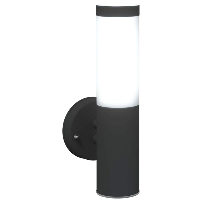 Lumină de perete pentru exterior Negru 15 x 7,5 x 33 cm - WALTI WALTI