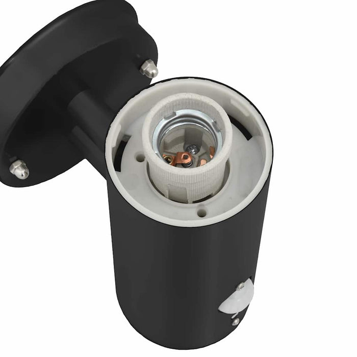 Lumină de perete pentru exterior 2 pcs Negru 15 x 7,5 x 33 cm - WALTI WALTI