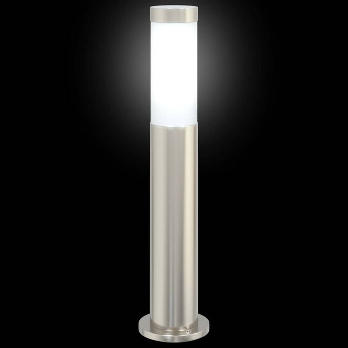 Stâlp luminos 50 cm oțel inoxidabil IP44 - WALTI WALTI
