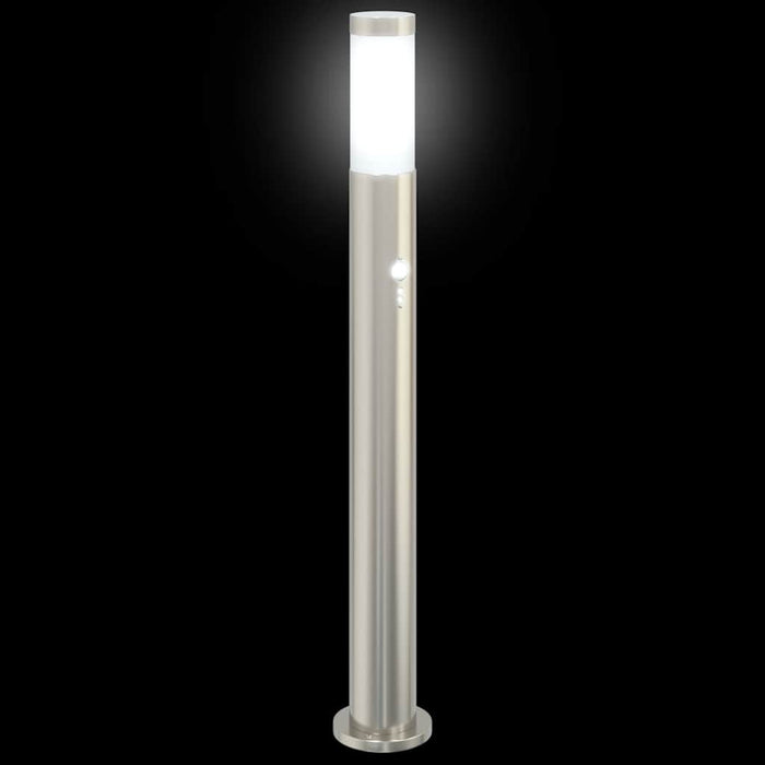 Stâlp luminos cu senzor, 80 cm, oțel inoxidabil, IP44 - WALTI WALTI