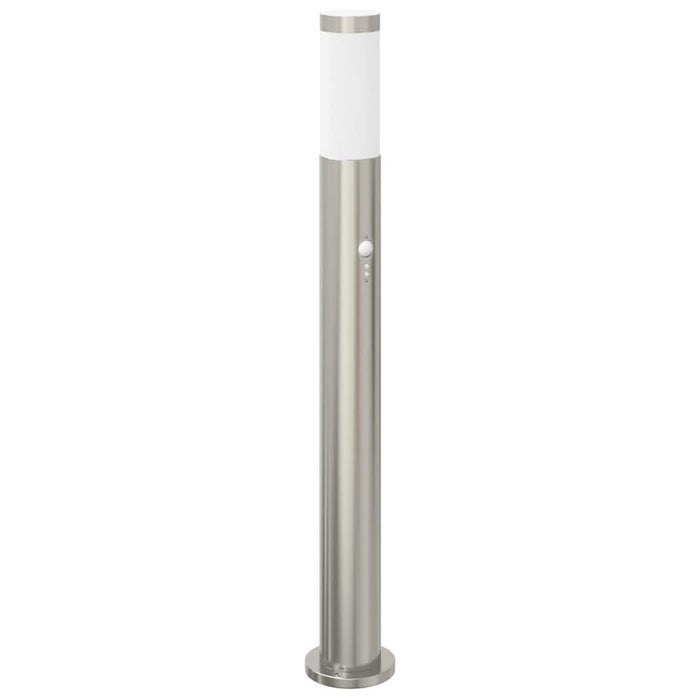 Stâlpi iluminatori cu senzor, 3 buc., 80 cm, oțel inoxidabil, IP44 - WALTI WALTI