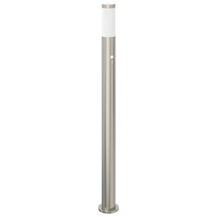 Stâlpi iluminatori cu senzor, 3 buc., 110 cm, oțel inoxidabil, IP44 - WALTI WALTI