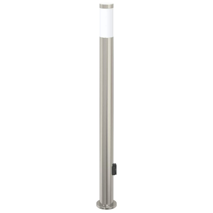 Stâlp luminos cu priză 110 cm oțel inoxidabil IP44 - WALTI WALTI