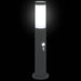 Stâlpi iluminatori cu senzor, 3 buc., 50 cm, oțel inoxidabil, IP44 - WALTI WALTI