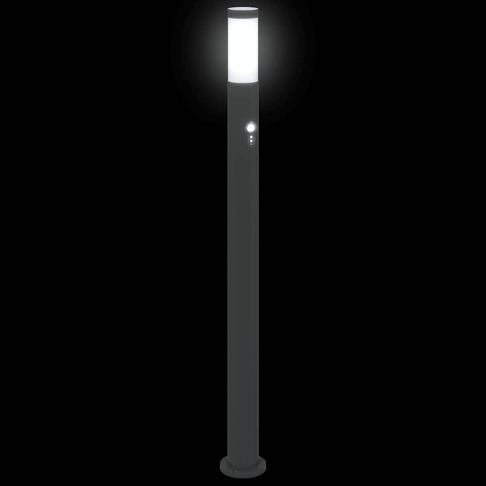 Stâlp luminos cu senzor 110 cm oțel inoxidabil IP44 - WALTI WALTI