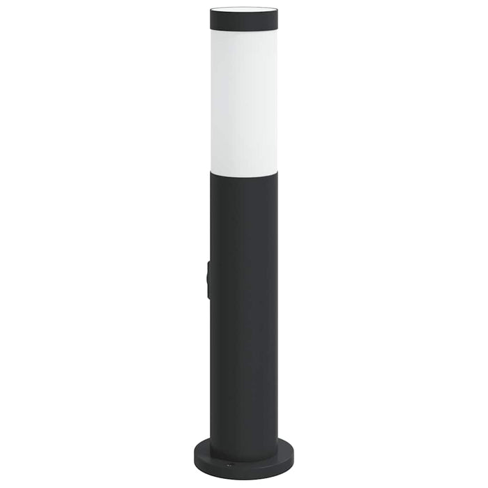 Stâlp luminos cu priză 50 cm oțel inoxidabil IP44 - WALTI WALTI