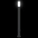 Stâlpi iluminatori cu priză, 3 buc., 110 cm, oțel inoxidabil, IP44 - WALTI WALTI