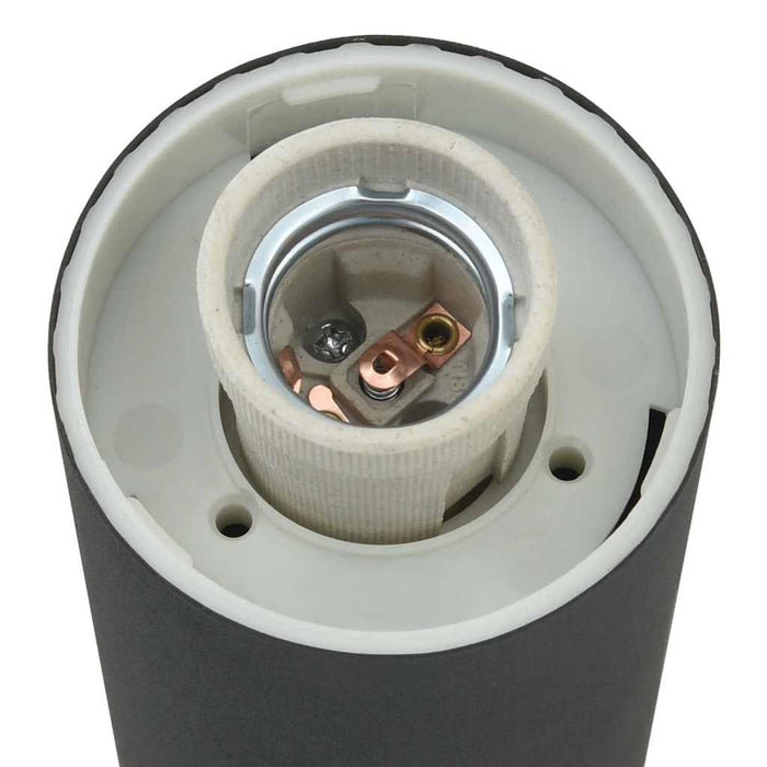 Stâlp luminos cu senzor și priză, 80 cm, oțel inoxidabil, IP44 - WALTI WALTI