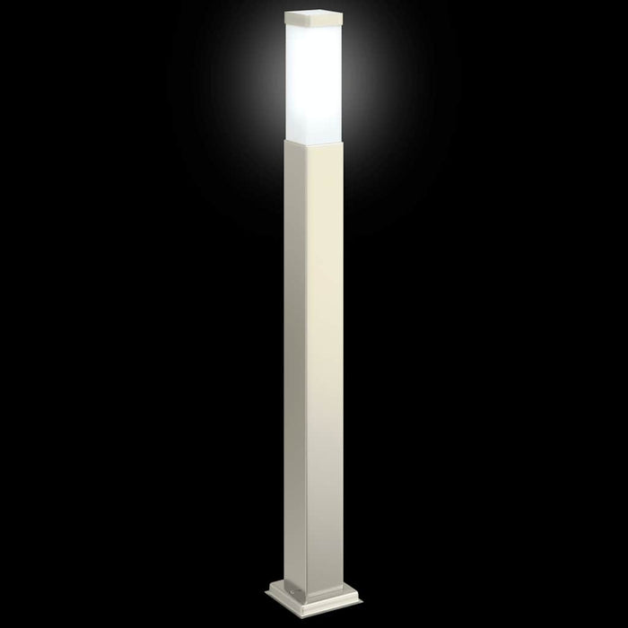 Stâlp luminos 80 cm oțel inoxidabil IP44 - WALTI WALTI