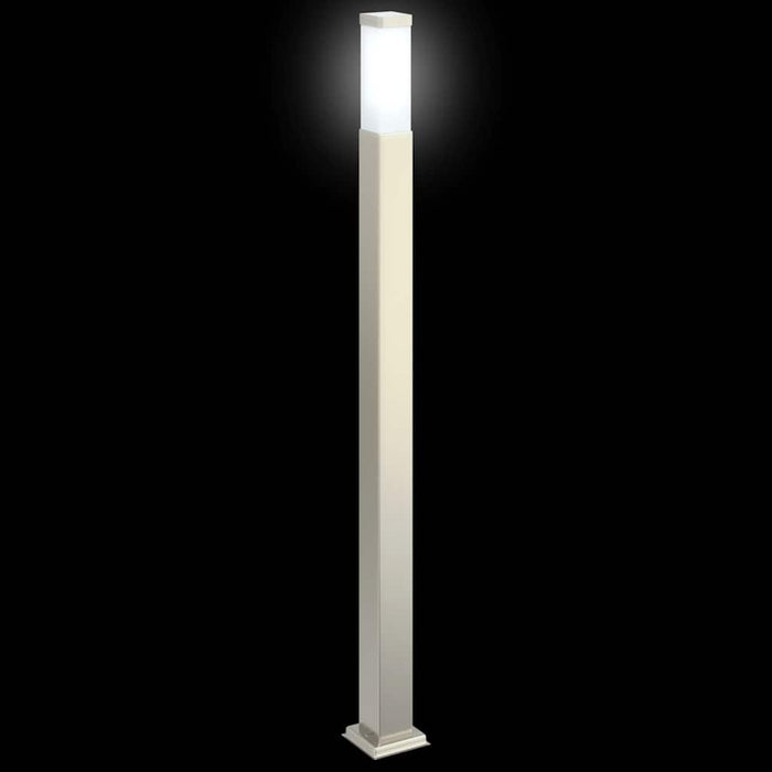 Stâlp luminos 110 cm oțel inoxidabil IP44 - WALTI WALTI