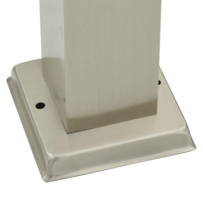 Stâlpi iluminatori cu senzor, 3 buc., 50 cm, oțel inoxidabil, IP44 - WALTI WALTI