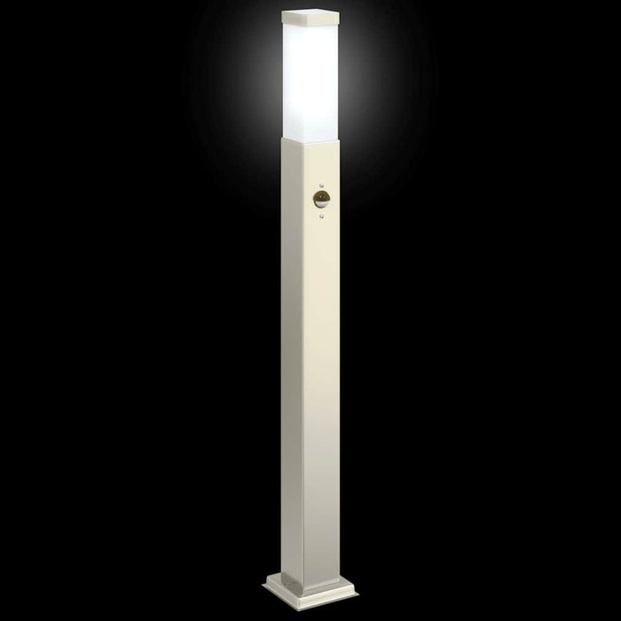 Stâlp luminos cu senzor, 80 cm, oțel inoxidabil, IP44 - WALTI WALTI