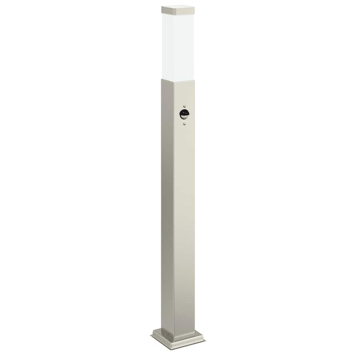 Stâlpi iluminatori cu senzor, 3 buc., 80 cm, oțel inoxidabil, IP44 - WALTI WALTI