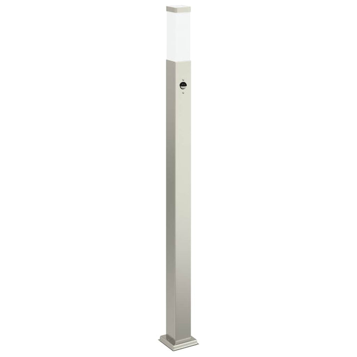 Stâlpi iluminatori cu senzor, 3 buc., 110 cm, oțel inoxidabil, IP44 - WALTI WALTI