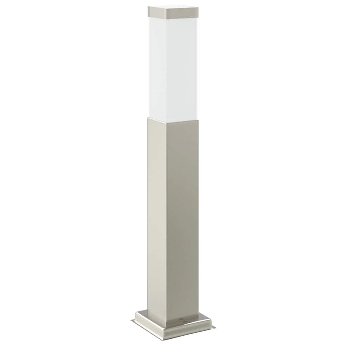 Stâlp luminos cu priză 50 cm oțel inoxidabil IP44 - WALTI WALTI