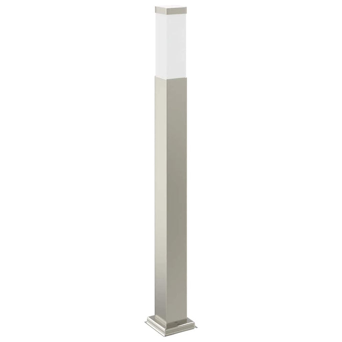 Stâlp luminos cu priză 80 cm oțel inoxidabil IP44 - WALTI WALTI