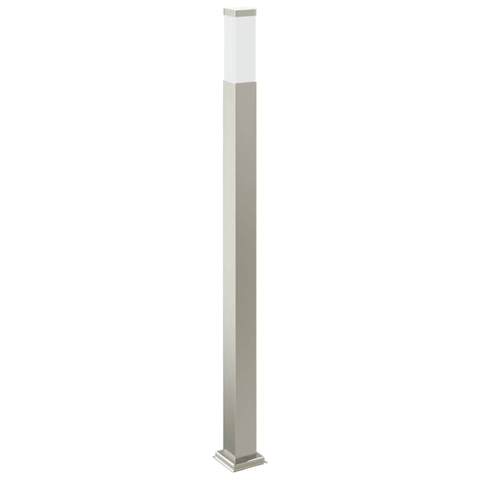 Stâlp luminos cu priză 110 cm oțel inoxidabil IP44 - WALTI WALTI