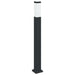 Stâlp luminos 80 cm negru IP44 - WALTI WALTI