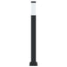 Stâlp luminos 80 cm negru IP44 - WALTI WALTI