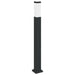 Stâlp luminos 80 cm negru IP44 - WALTI WALTI