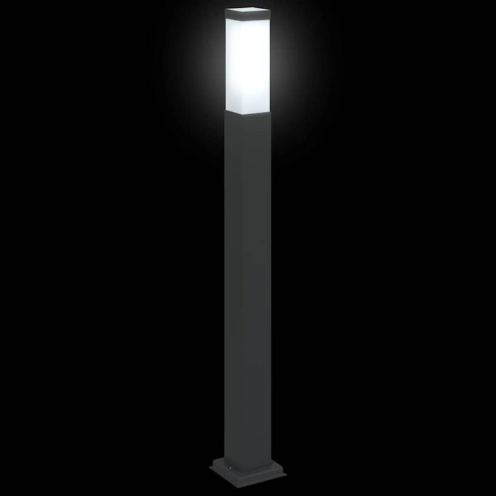 Stâlpi iluminatori 3 buc 80 cm Negru IP44 - WALTI WALTI