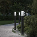 Stâlpi iluminatori 3 buc 80 cm Negru IP44 - WALTI WALTI