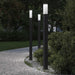 Stâlpi iluminatori 3 buc 110 cm Negru IP44 - WALTI WALTI