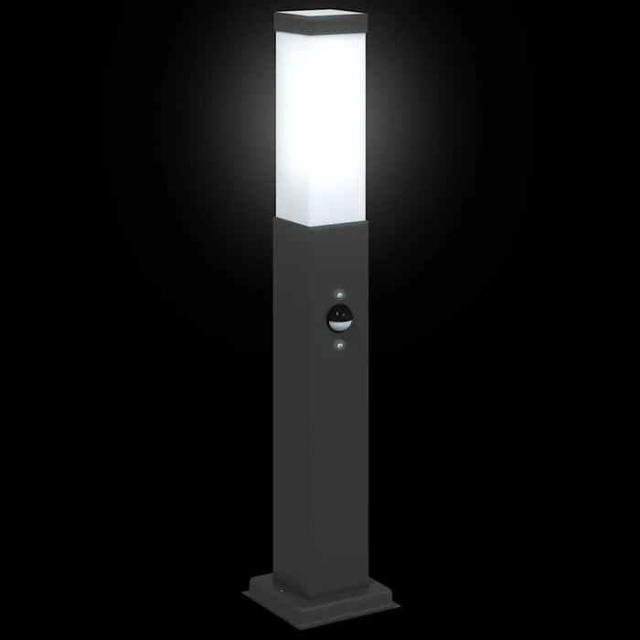 Stâlp luminos cu senzor 50 cm negru IP44 - WALTI WALTI