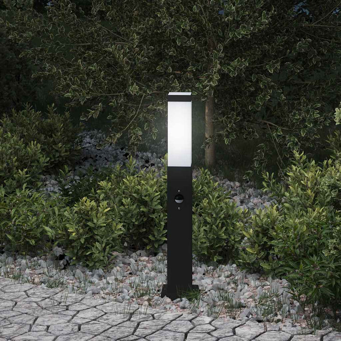 Stâlp luminos cu senzor 50 cm negru IP44 - WALTI WALTI