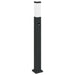 Stâlp luminos cu senzor 80 cm negru IP44 - WALTI WALTI