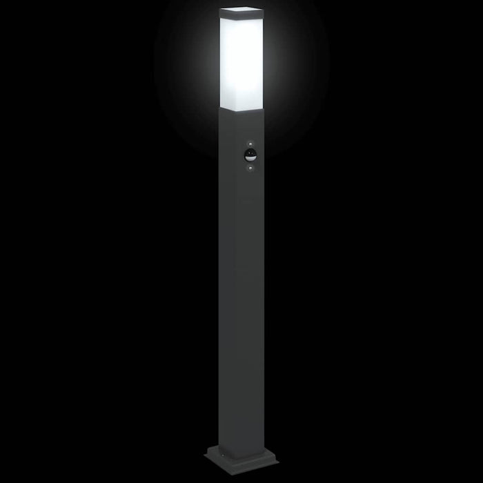 Stâlp luminos cu senzor 80 cm negru IP44 - WALTI WALTI
