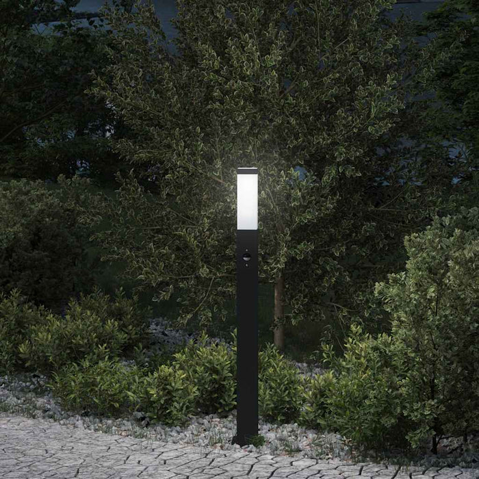 Stâlp luminos cu senzor 80 cm negru IP44 - WALTI WALTI