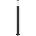 Stâlp luminos cu senzor 110 cm negru IP44 - WALTI WALTI