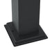 Stâlpi iluminatori cu senzor, 3 buc., 110 cm, negru, IP44 - WALTI WALTI