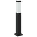 Stâlp luminos cu priză 50 cm negru IP44 - WALTI WALTI
