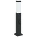 Stâlpi iluminatori cu priză, 3 buc., 50 cm, negru, IP44 - WALTI WALTI