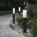 Stâlpi iluminatori cu priză, 3 buc., 50 cm, negru, IP44 - WALTI WALTI