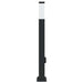Stâlp luminos cu priză 80 cm negru IP44 - WALTI WALTI