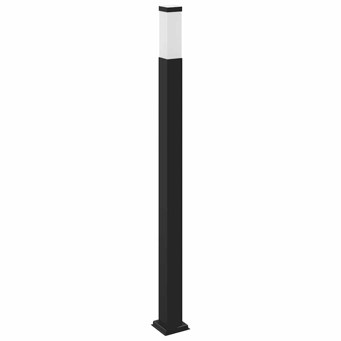 Stâlp luminos cu priză 110 cm negru IP44 - WALTI WALTI