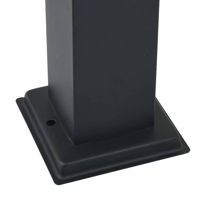 Stâlp luminos cu priză 110 cm negru IP44 - WALTI WALTI